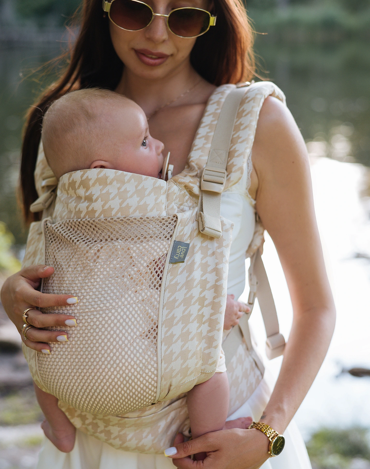 Love & Carry - ONE Evo  Babytragen Baumwolle / Bambusviskose - Sherwood