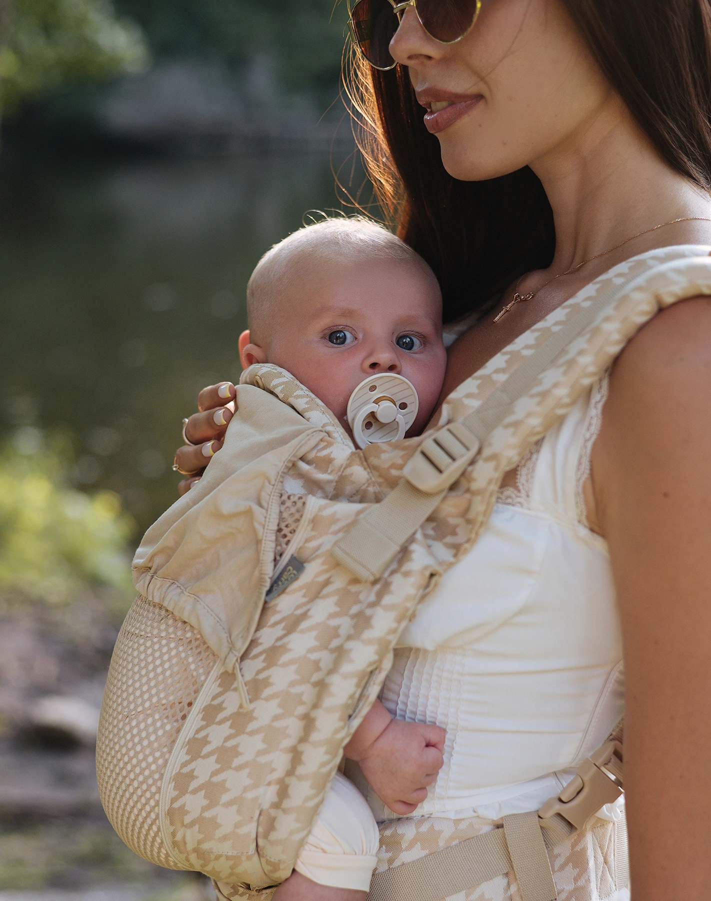 Love & Carry - ONE Evo  Babytragen Baumwolle / Bambusviskose - Sherwood