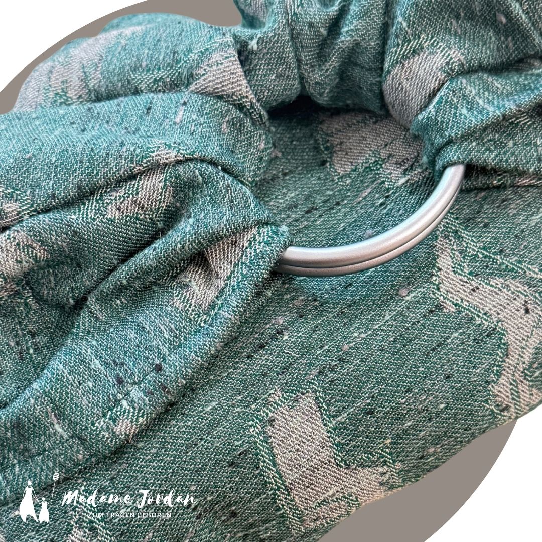 Tulipe Turquoise Ringsling - Superhero Livia