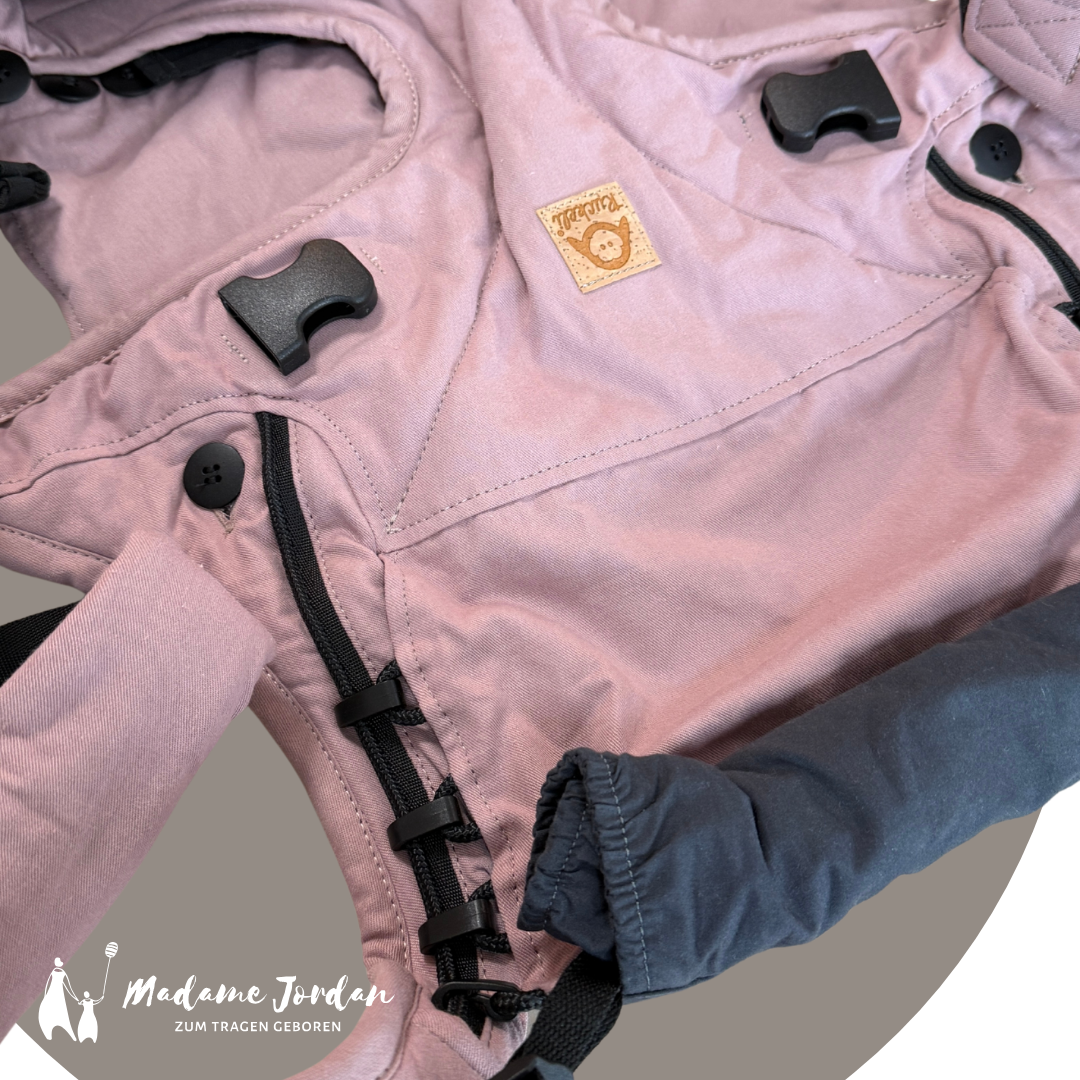 Ruckeli slim - powder - mit kleinen Schönheitsfehlern - Babytrage 