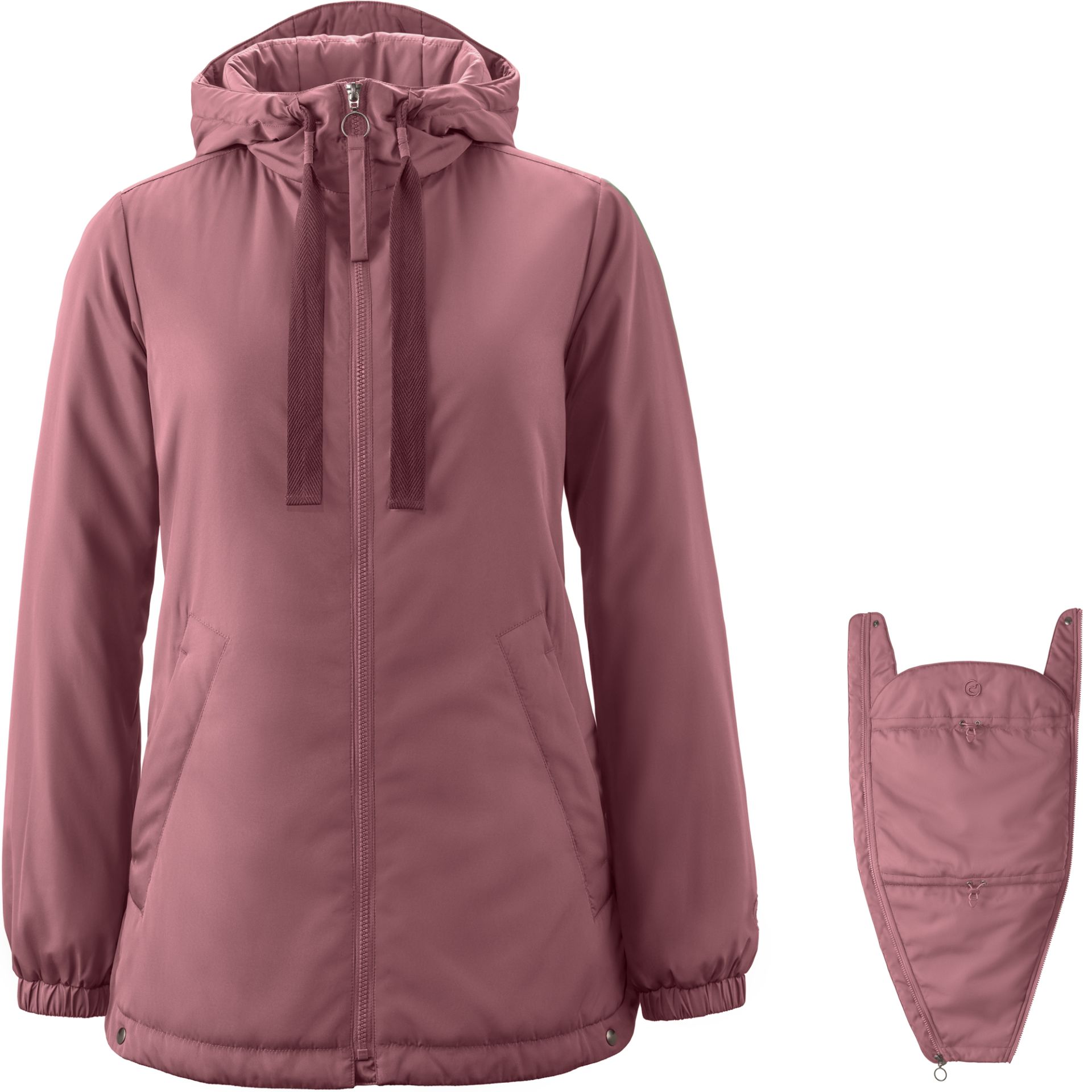 Mamalila Tragejacke Boston - dark rose Gr. M