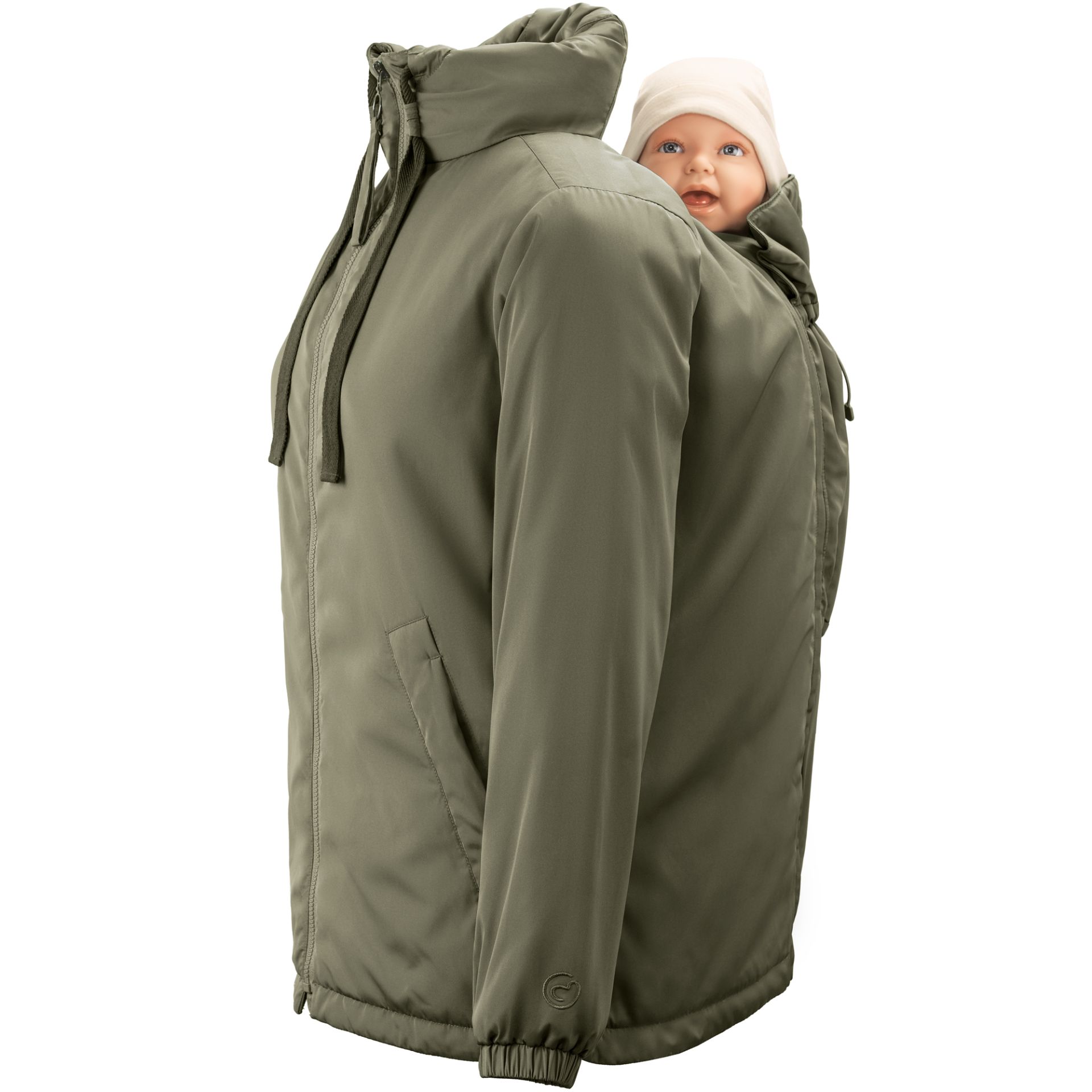 Mamalila Tragejacke Boston - olive Gr. M