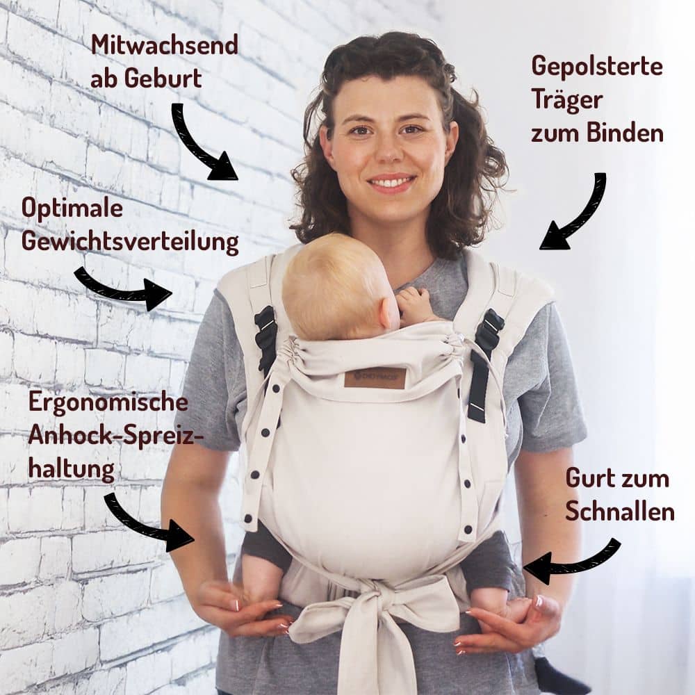 Didymos - DidyFlow Babytrage Sommermosaik
