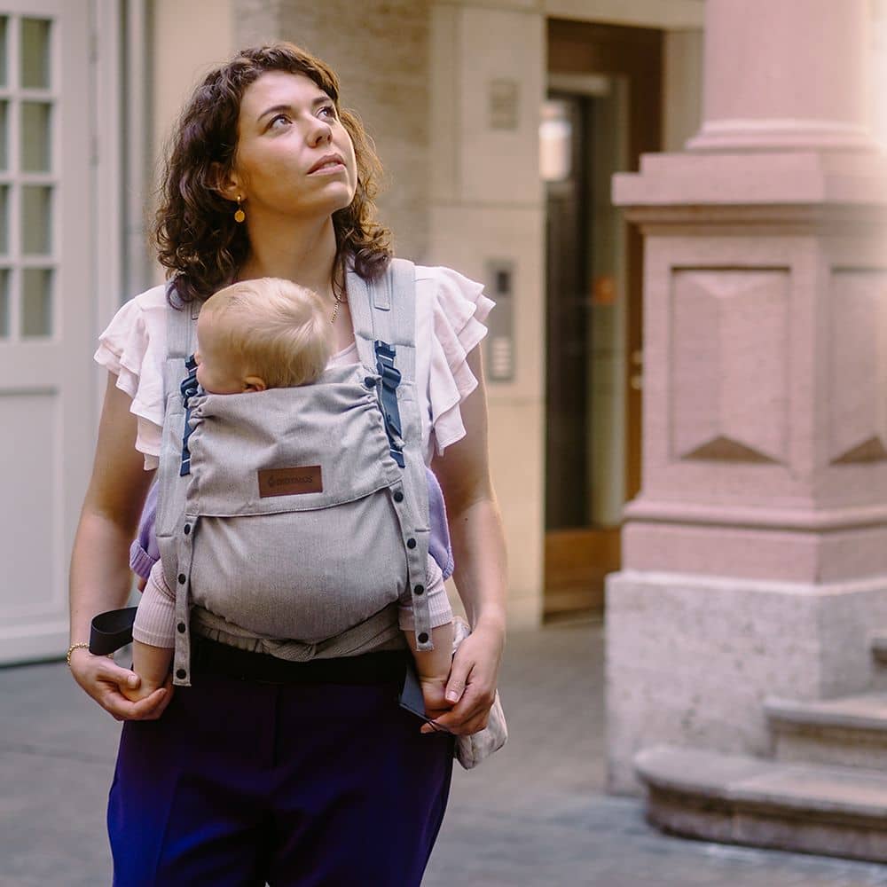 Didymos - DidyFlow Babytrage silber