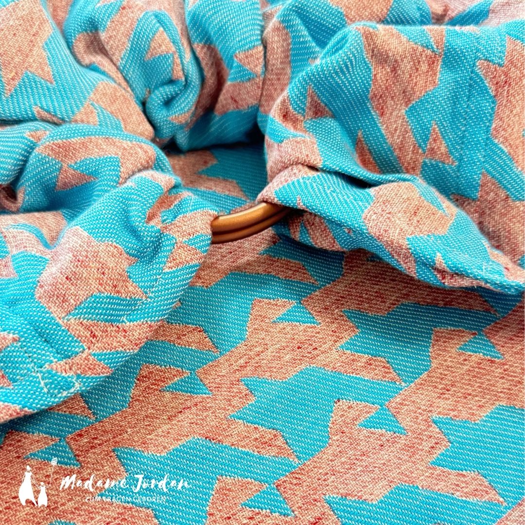 Tulipe Turquoise Ringsling - Pied-de-Tulipe Circus