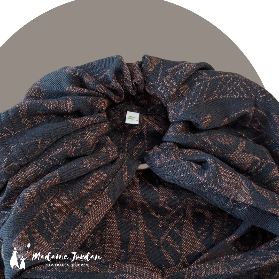 Yaro Ringsling - Four Winds Black Brown Linen