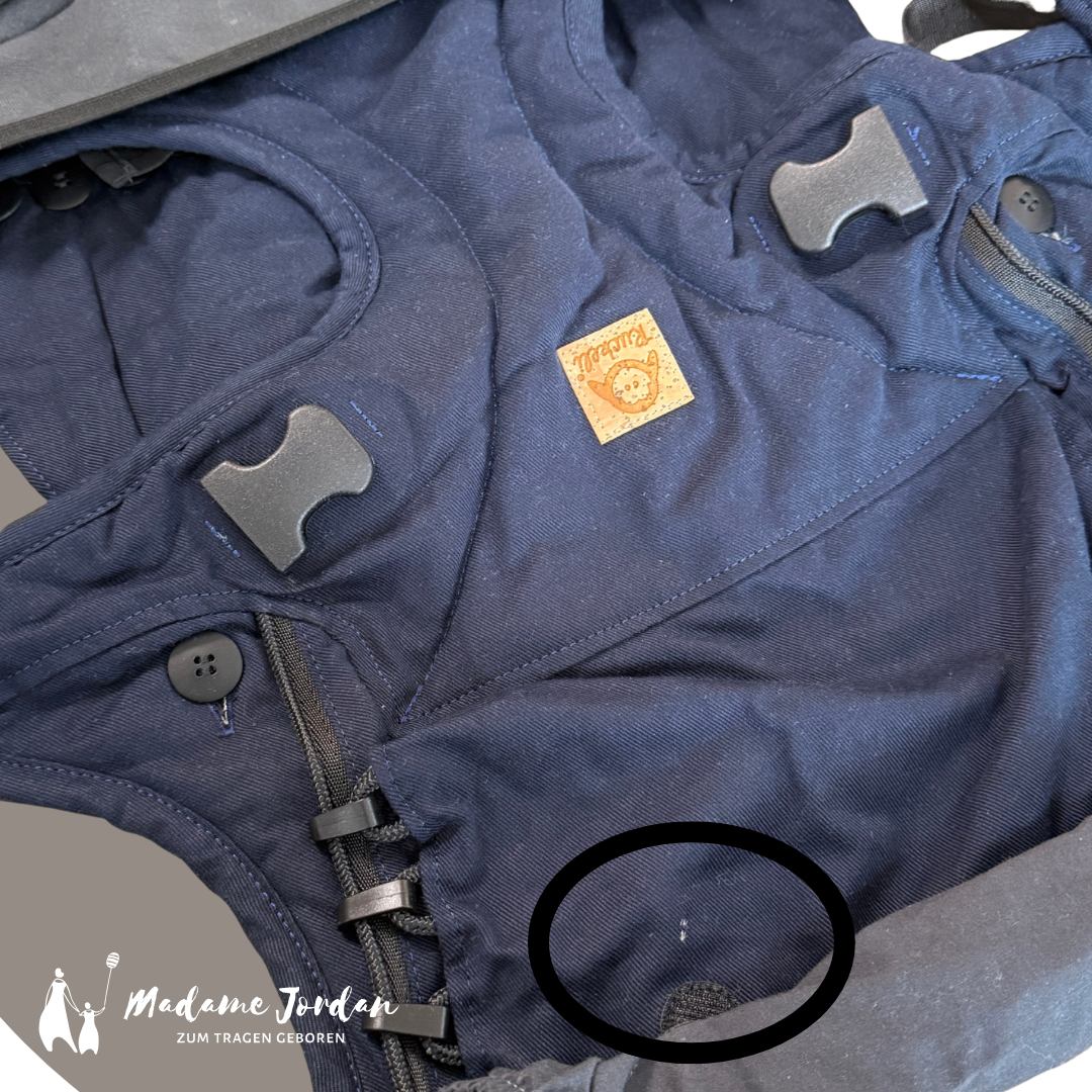 Ruckeli slim - marine - mit kleinen Schönheitsfehlern - Babytrage 