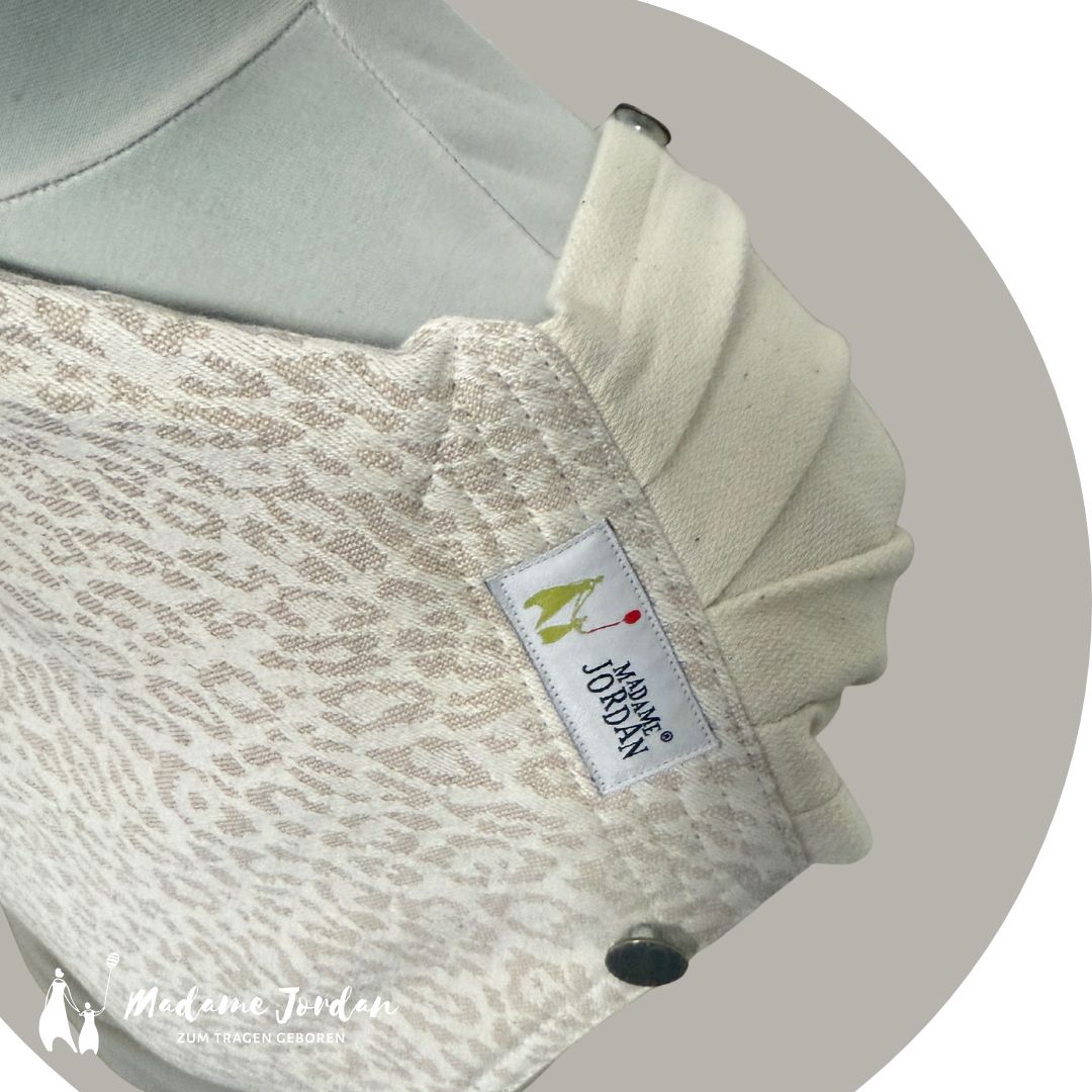 Wrap Conversion Mei Tai Halfbuckle - Leo Pure ab Geburt Gr. 1