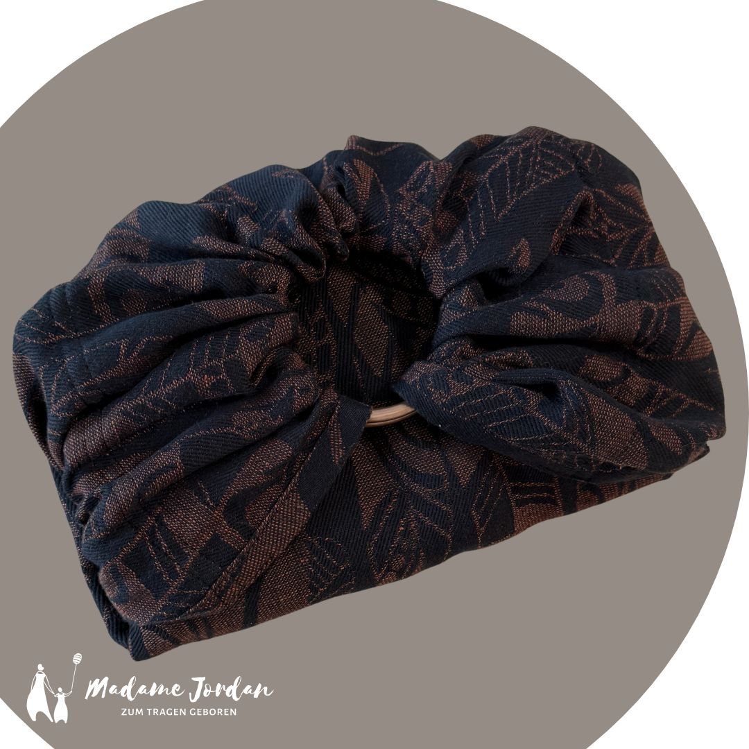 Yaro Ringsling - Four Winds Black Brown Linen
