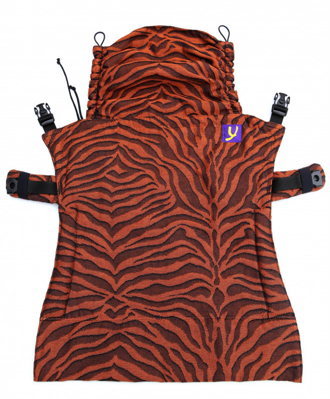 Yaro Flex Rückenteil - Tiger Black Orange Baby