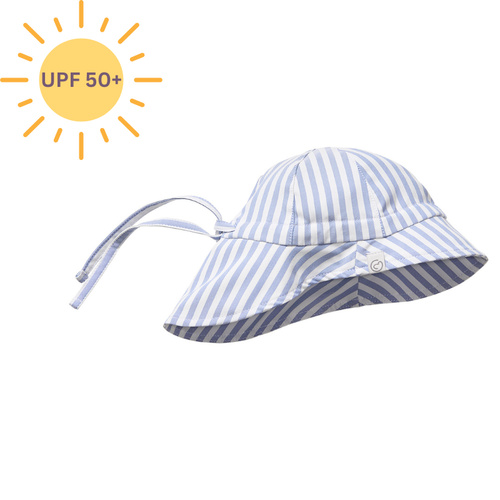 UV - Sonnenhut von Mamalila - blau gestreift