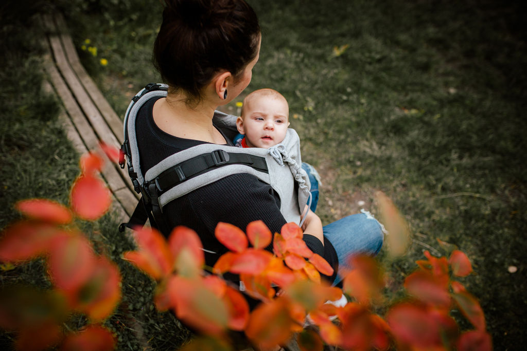 Babytrage mit Komfort Mr X Fullbuckle