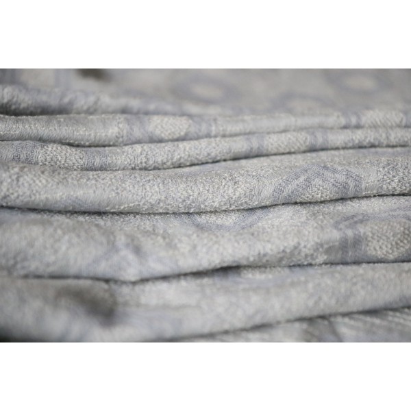 Shining Duo Silver Silk Cashmere Seacell