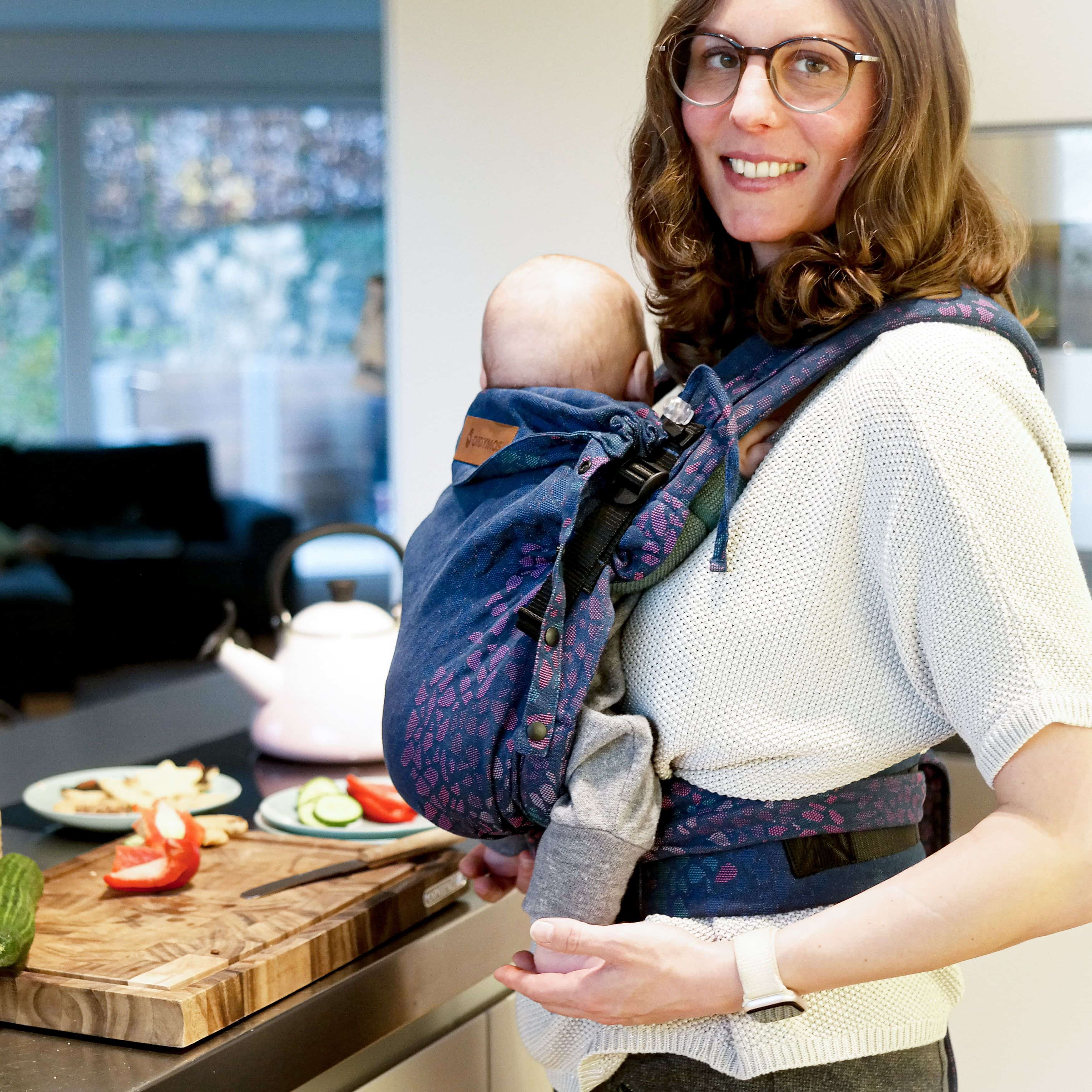 Didymos - DidyFlow Babytrage Mosaik Sparks in the Dark