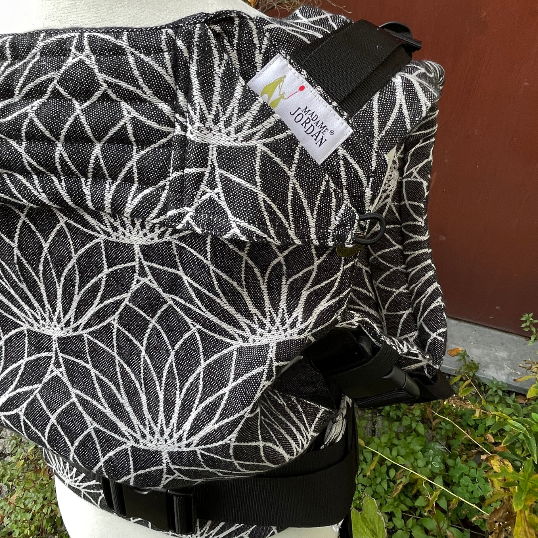 Twinset - Mr X & Twin Rückenteil - Fullbuckle Babytrage für Zwillinge - Lotus