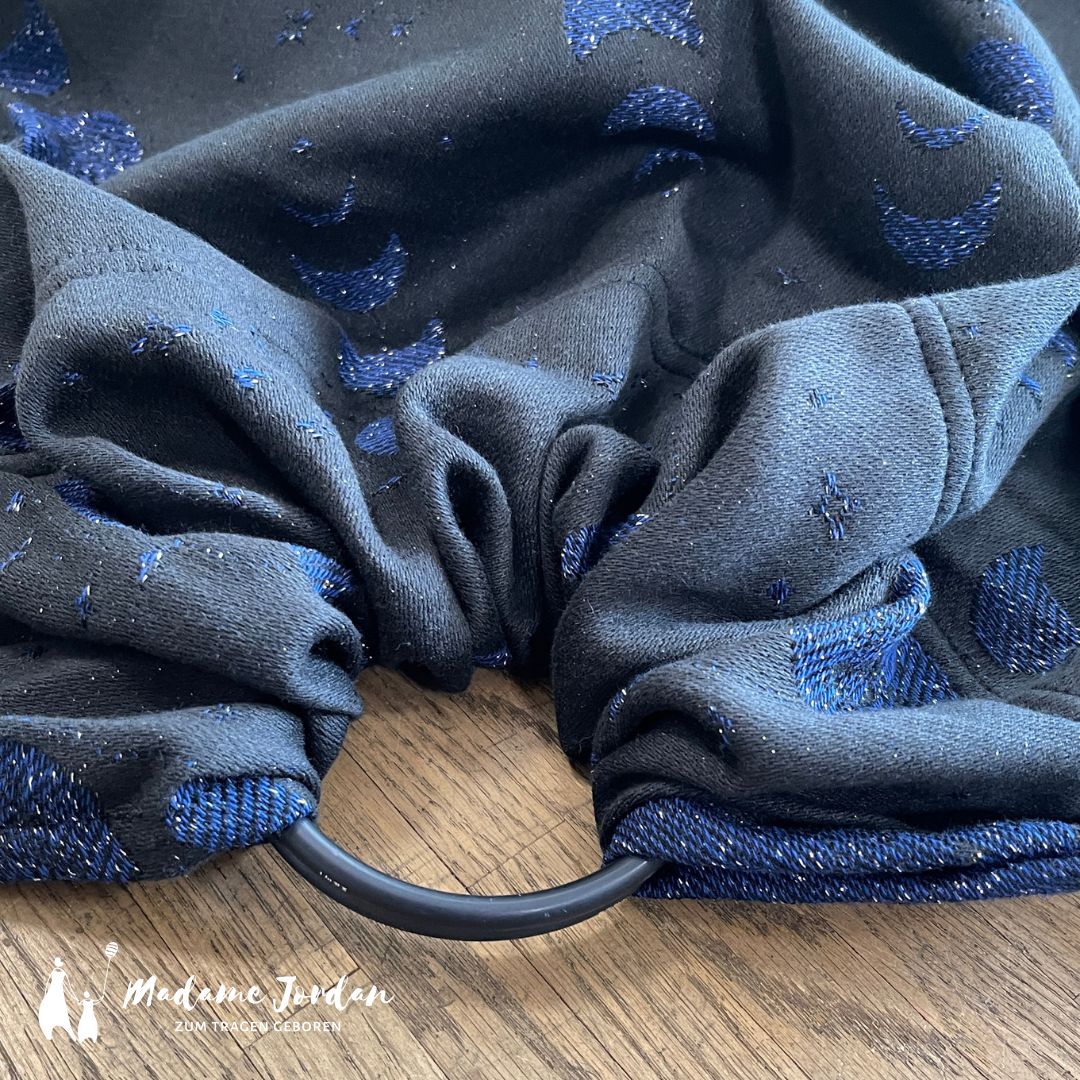 Yaro Ringsling  - Luna Duo Black Dark-Blue Glam 