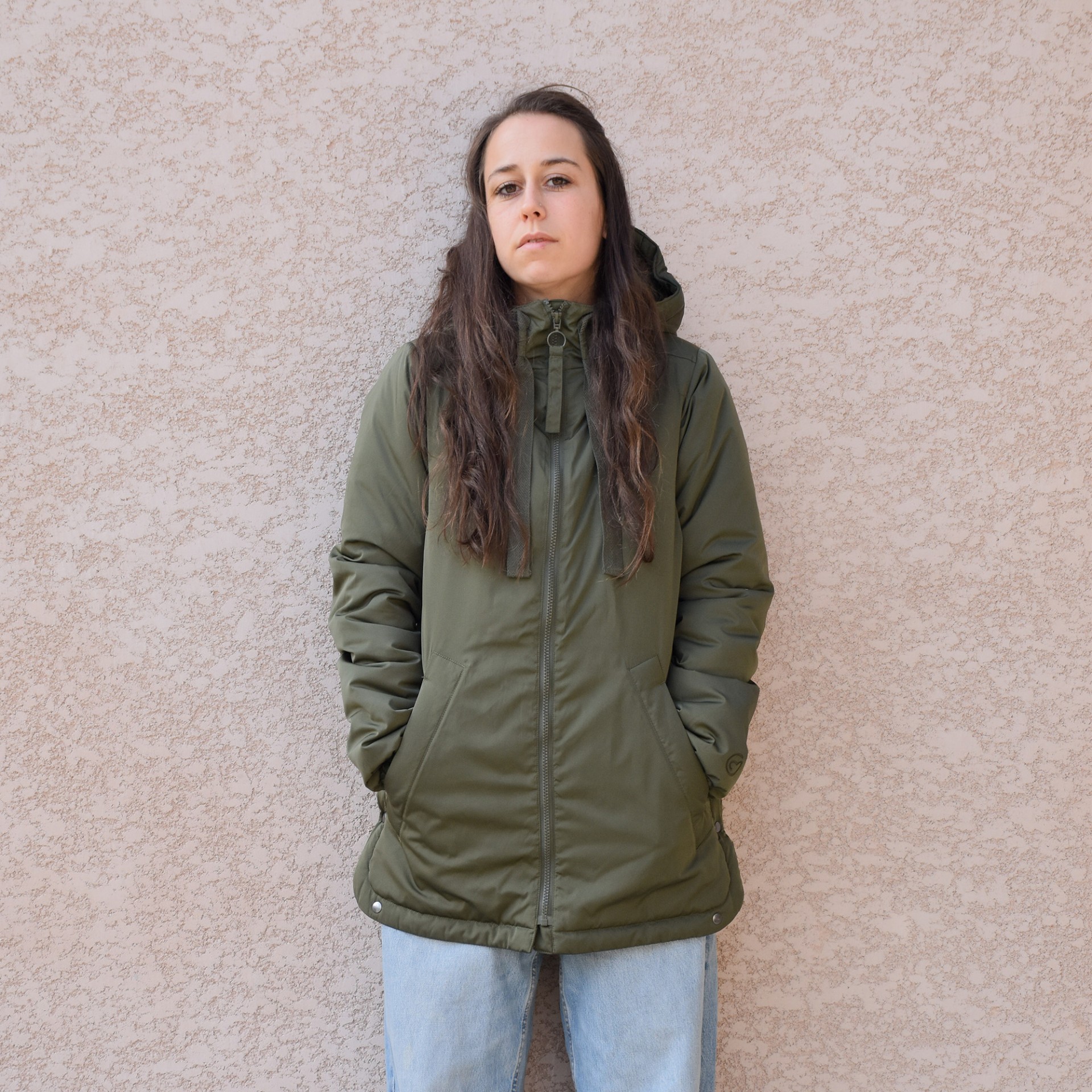 Mamalila Tragejacke Boston - olive Gr. M